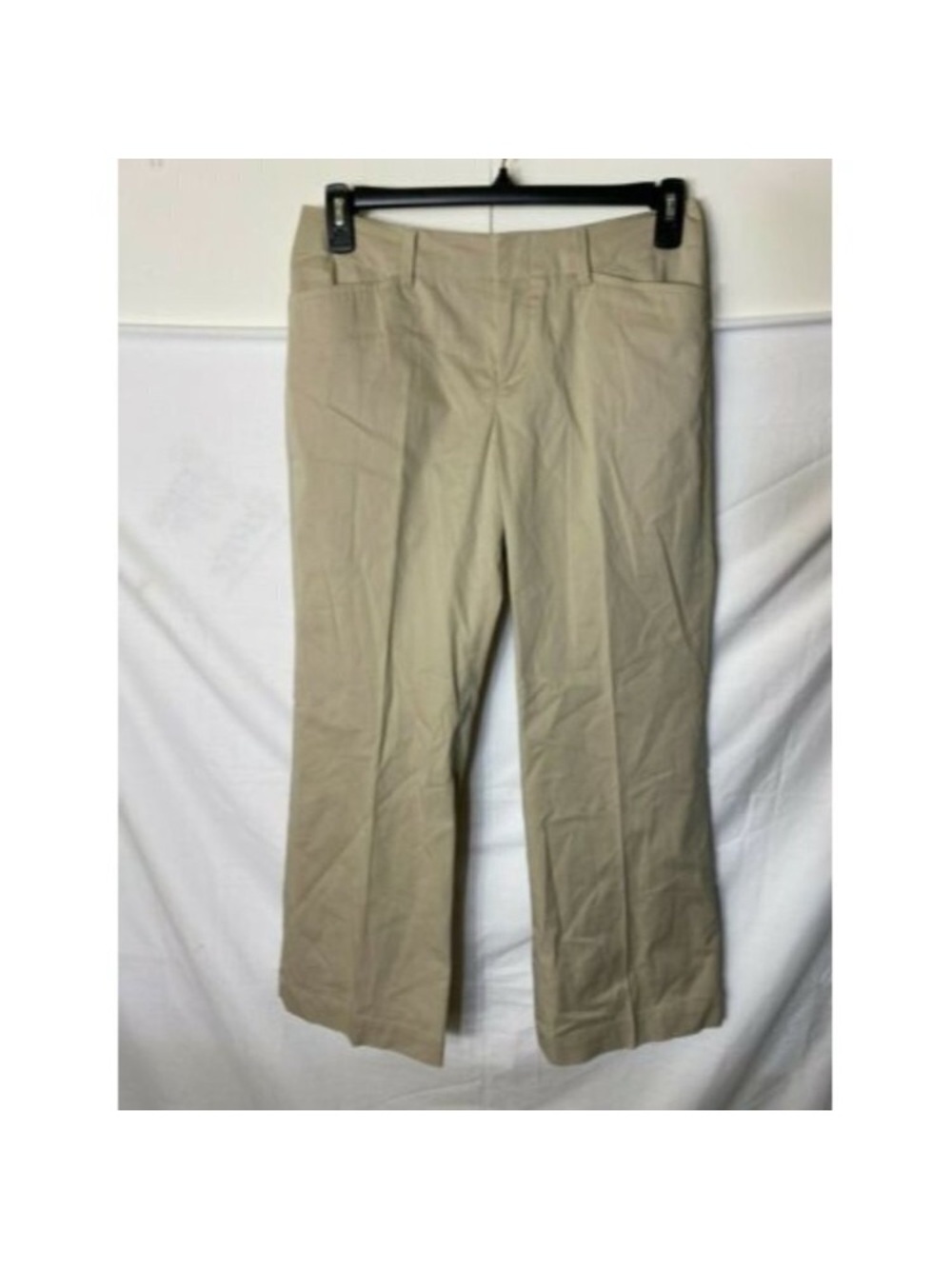 GAP Women's Khaki Cropped Dress Pants